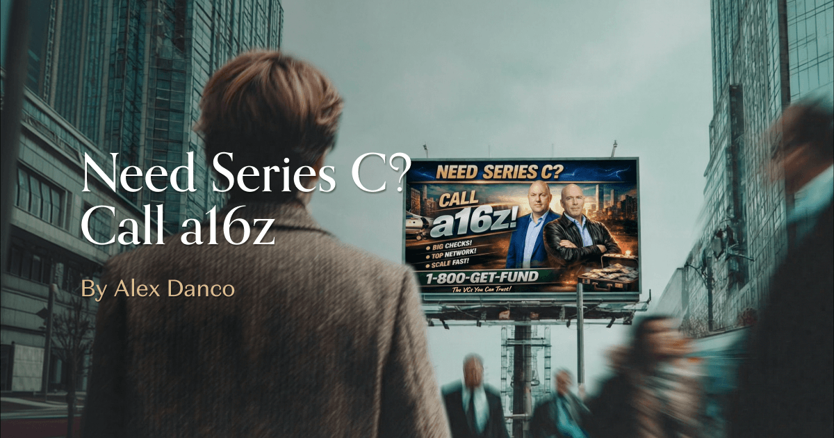 Need Series C? Call a16z - Andreessen Horowitz